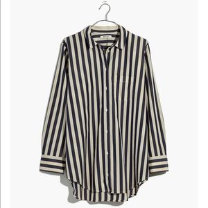 Tunic shirt in Hampden Stripe, XXL